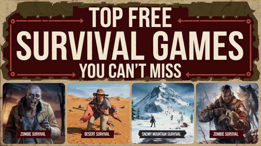 free survival games on steam